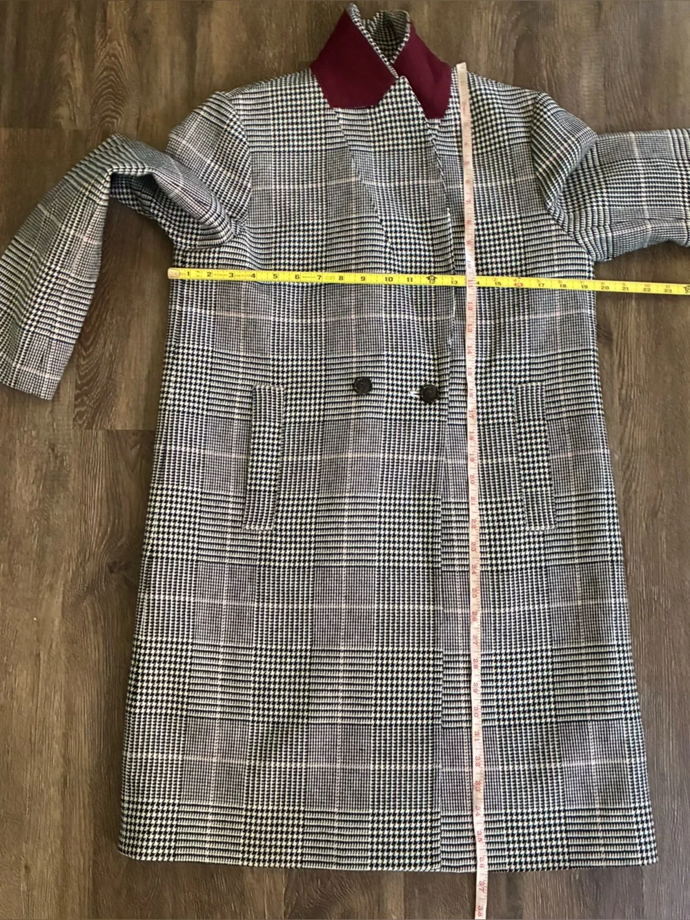 J. Crew Glen Plaid Daphne Topcoat